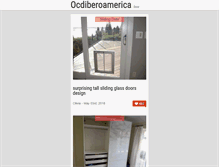 Tablet Screenshot of ocdiberoamerica.com